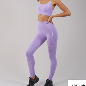 Gymshark Lillac high waisted energy leggings
